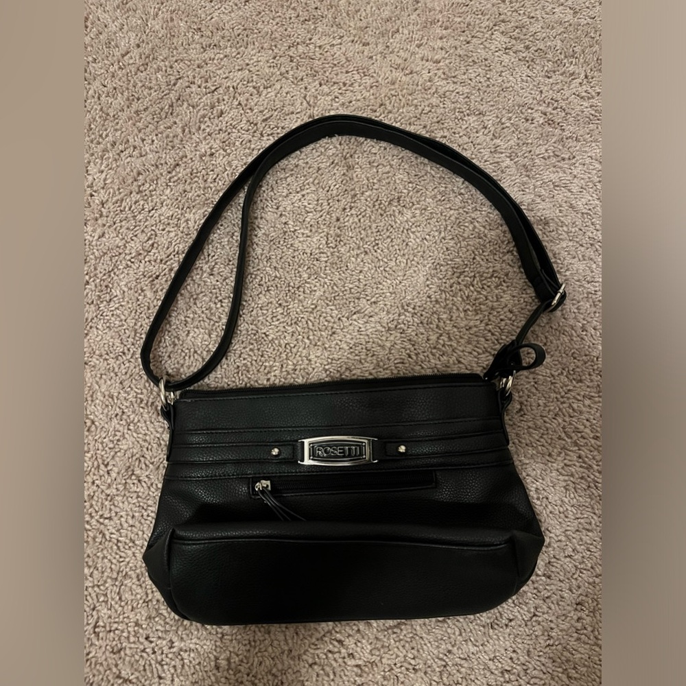 Black Rosetti Purse